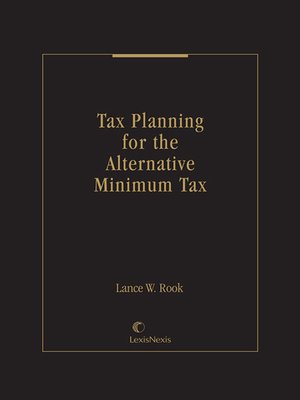 cover image of Tax Planning for the Alternative Minimum Tax